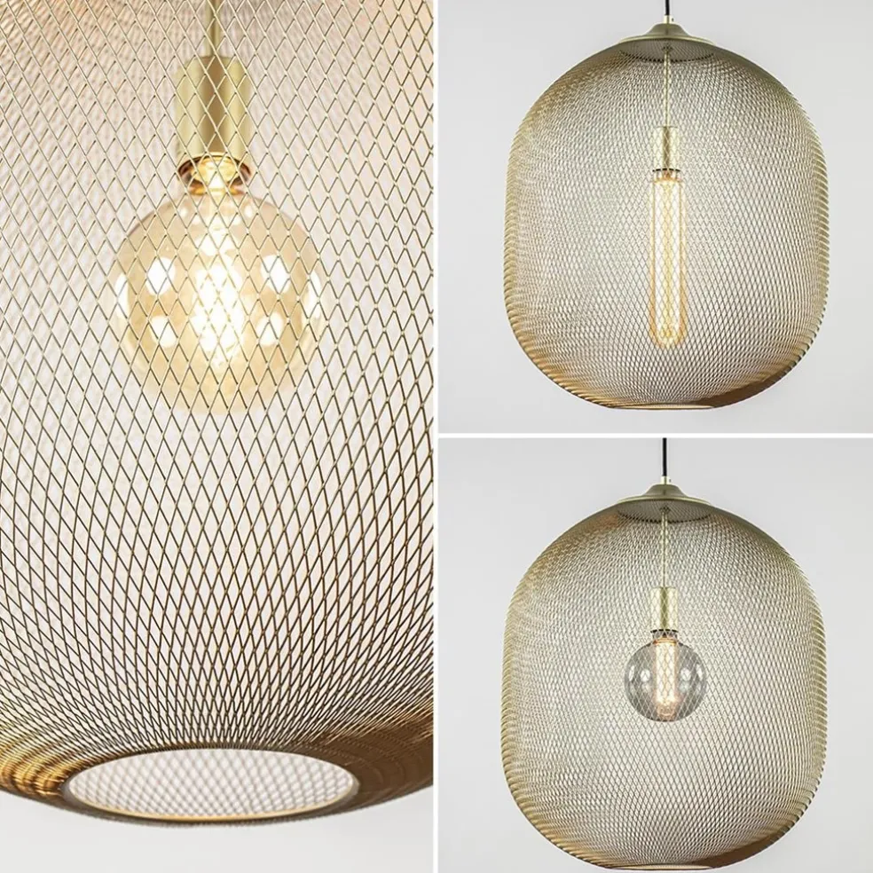 Hanglamp Moroc 50cm goud