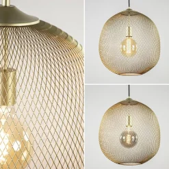 Hanglamp Moroc Light and Living goud