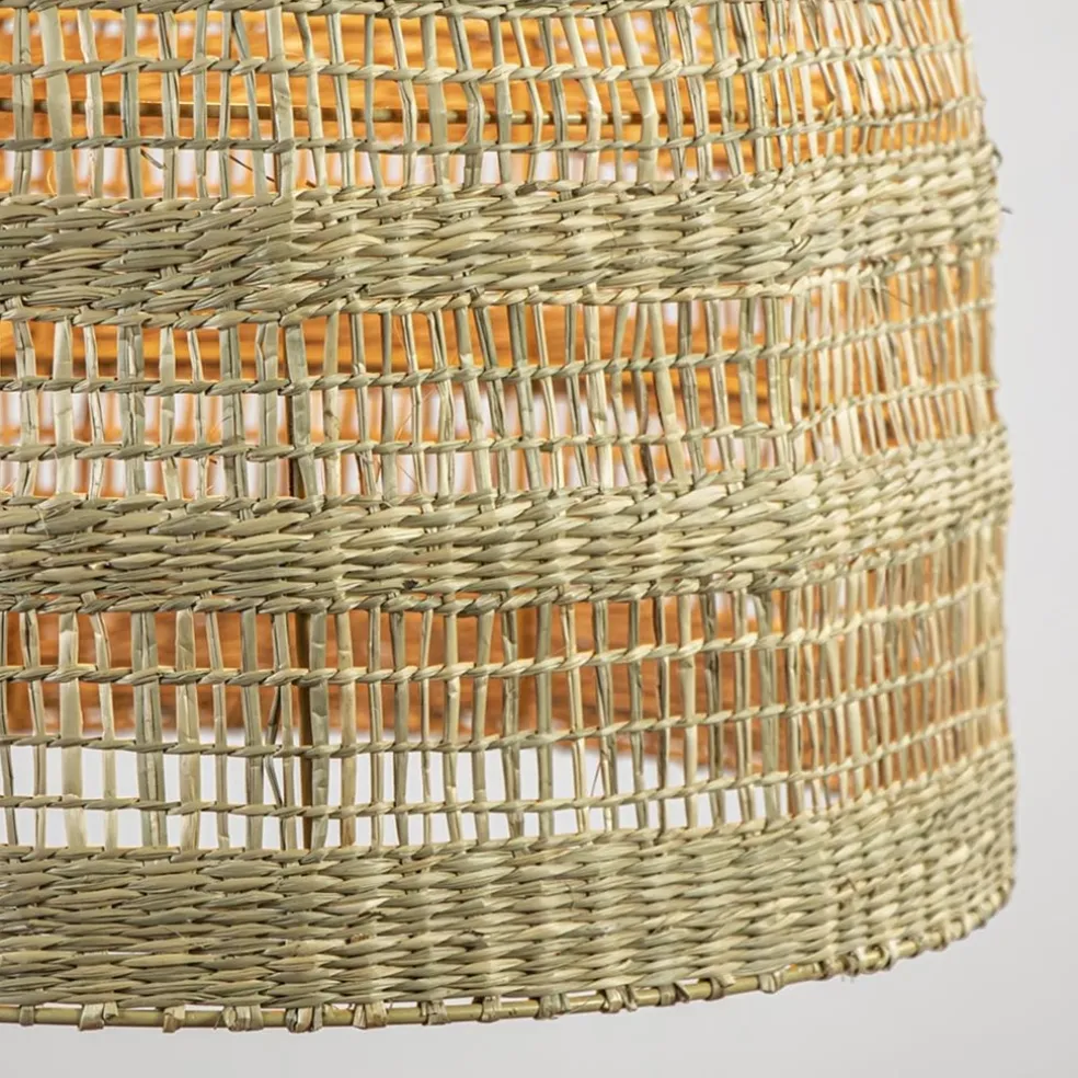 Hanglamp Sagar zeegras naturel