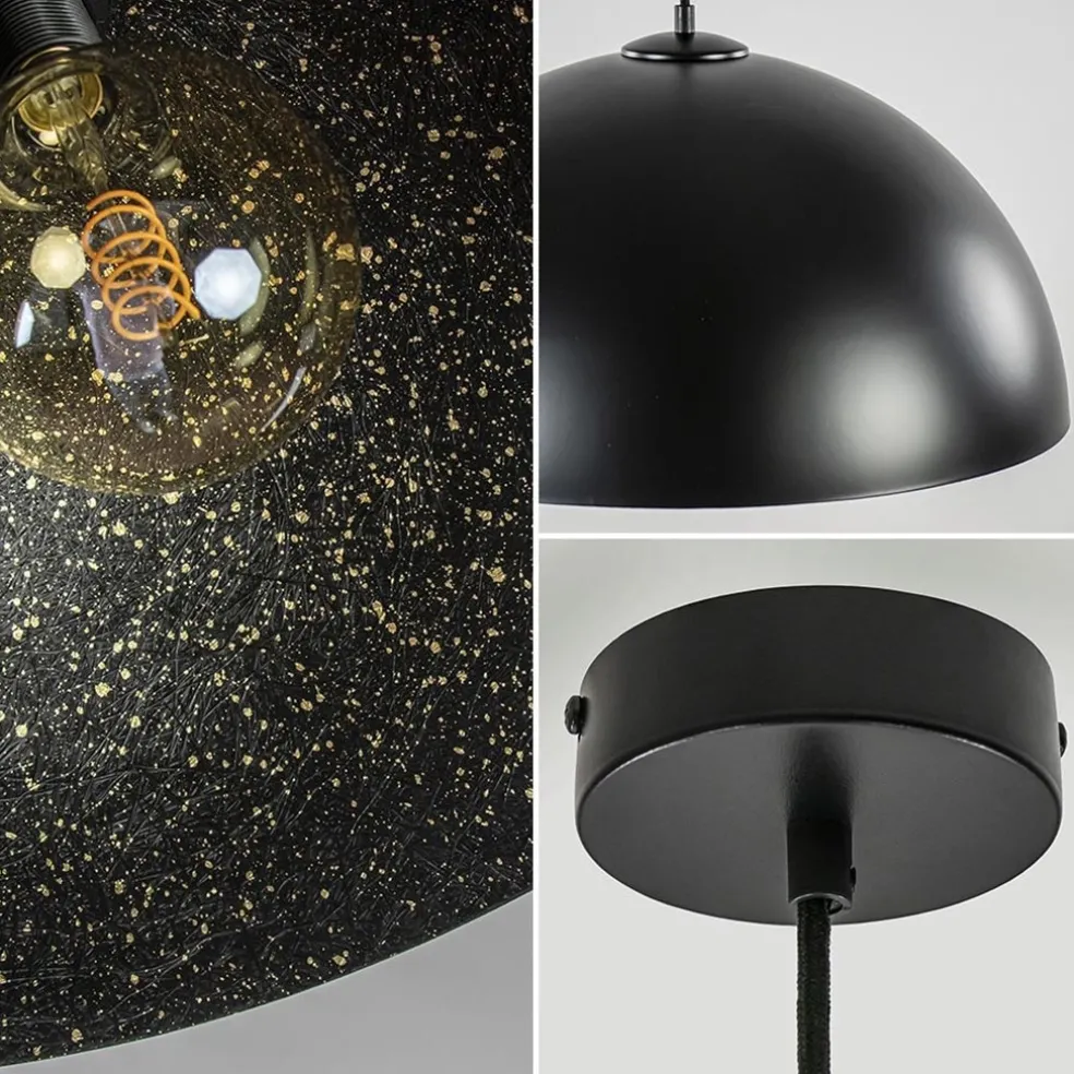 Hanglamp Sfera 50 zwart/goud
