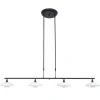 Hanglamp Sovereign 4l zwart met dimmer