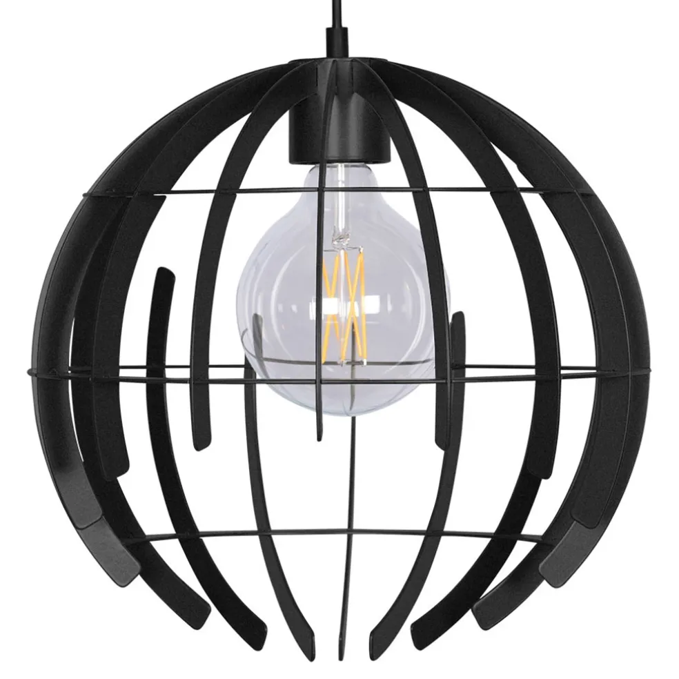 Hanglamp Terra 35cm zwart