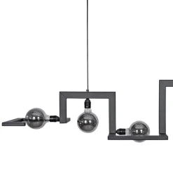 Hanglamp Tortona 5L zwart 150cm