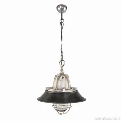 Hanglamp Tuk industrieel 41cm zwart/staal
