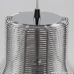 Industriele hanglamp draad chr-zilver