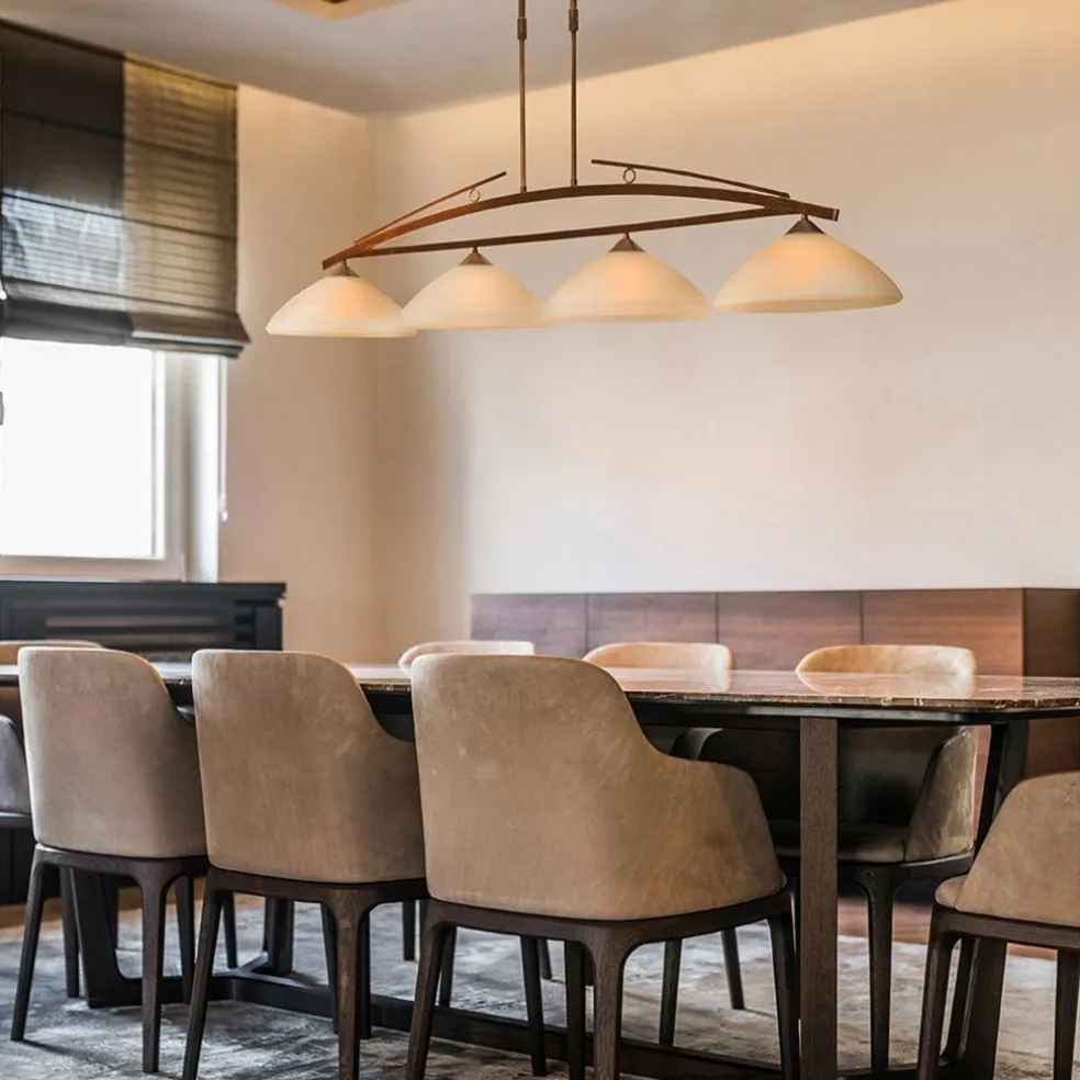 Klassieke hanglamp Bolzano eettafel