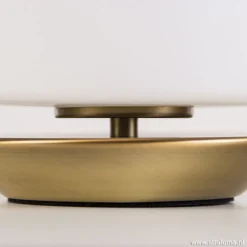 Klassieke LED tafellamp brons dimbaar