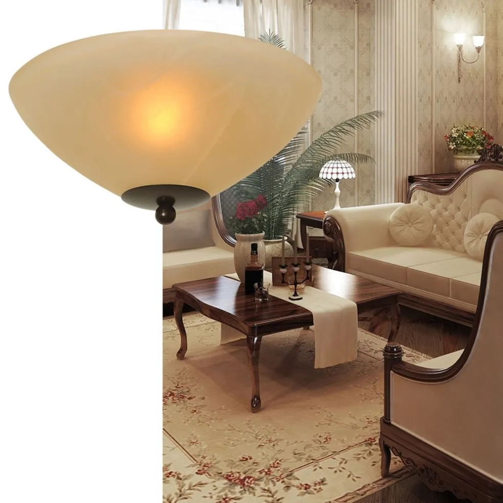 Klassieke plafonnière Bolzano bruin