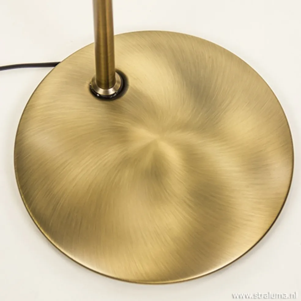 Klassieke vloerlamp Zenith LED Brons