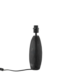 Kleine lampvoet Skeld mat zwart