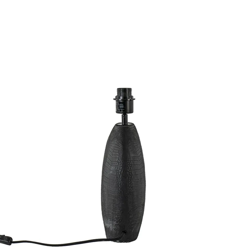 Kleine lampvoet Skeld mat zwart