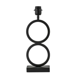 Lampvoet Stelios mat zwart exclusief kap