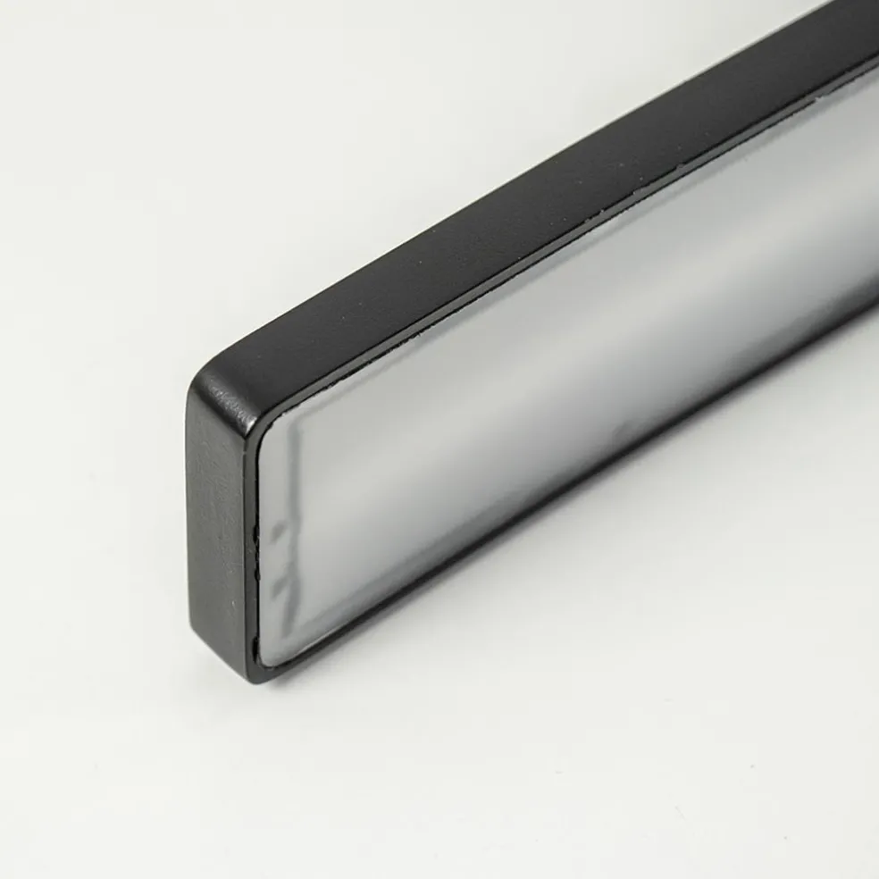 Langwerpige LED buitenlamp zwart 144 cm