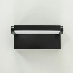 LED buitenlamp zwart met draaibare kap