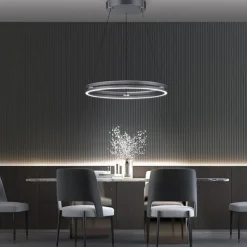 LED hanglamp grijs met E-Lift functie