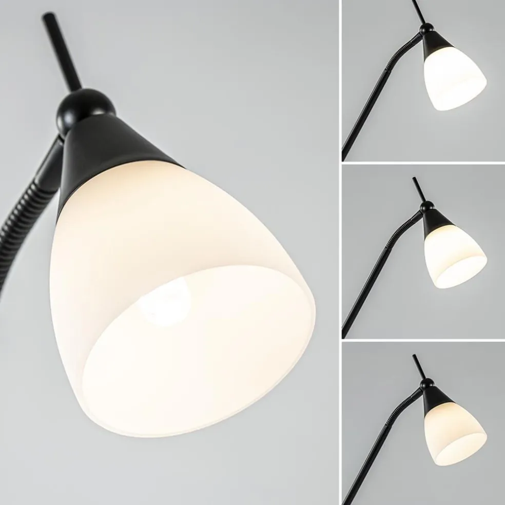 LED vloer/leeslamp Touchy verstelbaar zwart