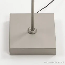 Leeslamp Block nikkel met pushdimmer