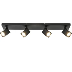 4-Lichts langwerpige opbouwspot verstelbaar GU10