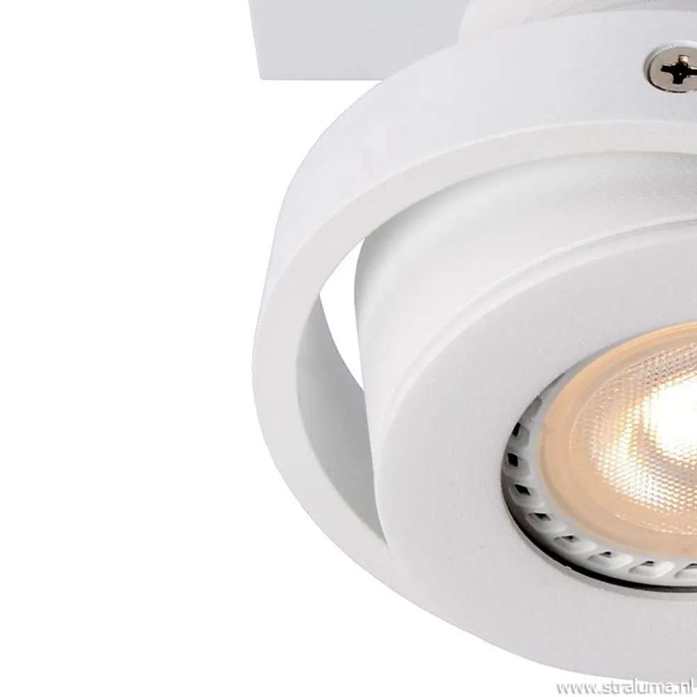 2-Lichts opbouwspot wit dim to warm LED