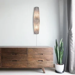 2-Lichts schelpen wandlamp met snoer