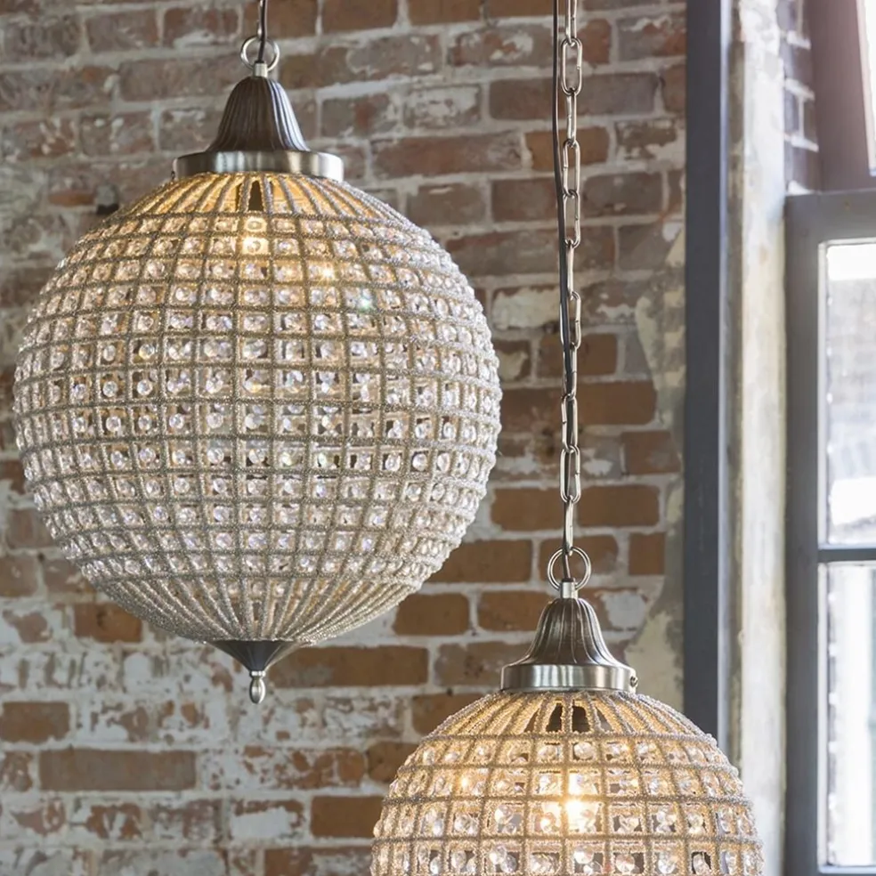 Light & Living hanglamp Cheyenne kristal