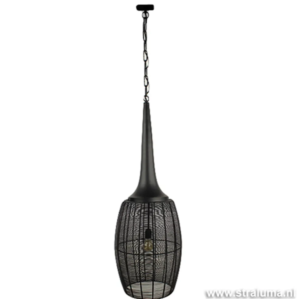 Light & Living hanglamp Ardelle zwart