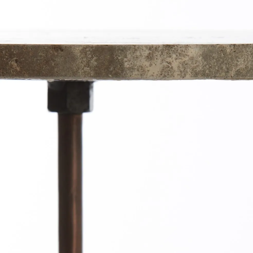 Light and Living bijzettafel Gimi set van 2