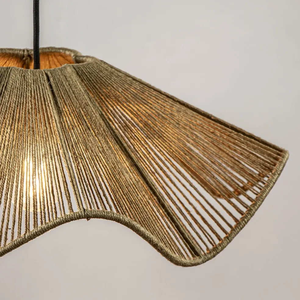 Light and Living hanglamp Fodara jute naturel