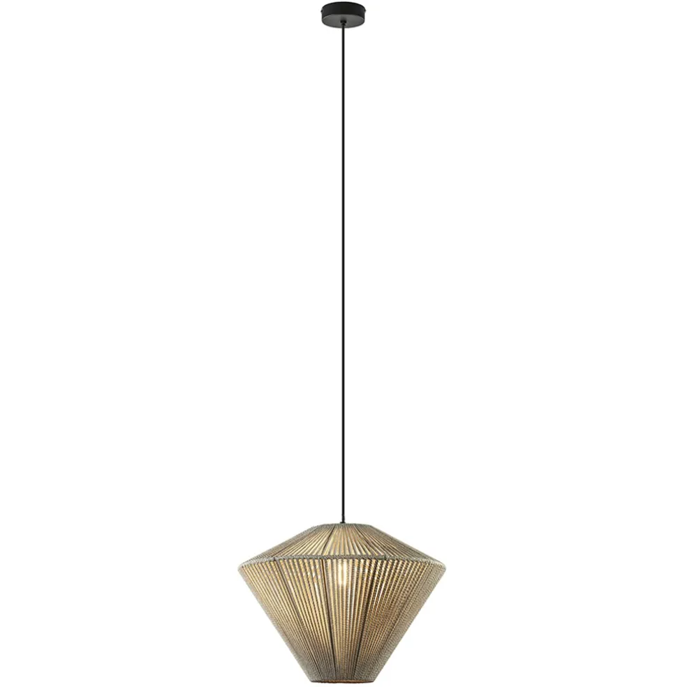 Light and Living hanglamp Felida créme 42 cm