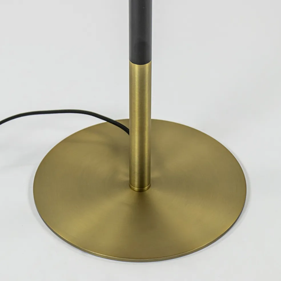 Light and Living lampvoet Rodrigo zwart/antiek brons