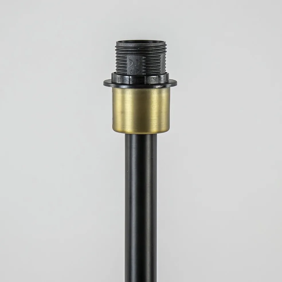 Light and Living lampvoet Rodrigo zwart/antiek brons