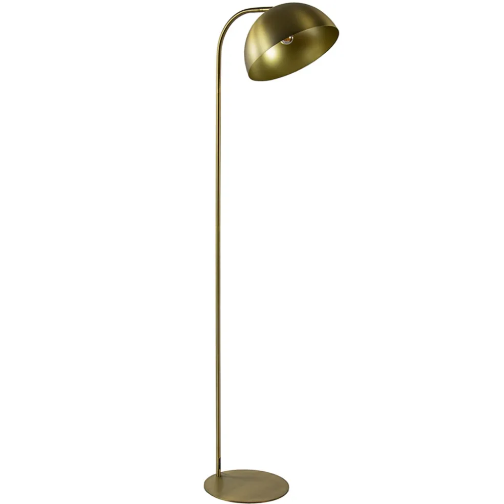 Light and Living vloerlamp Mette antiek brass