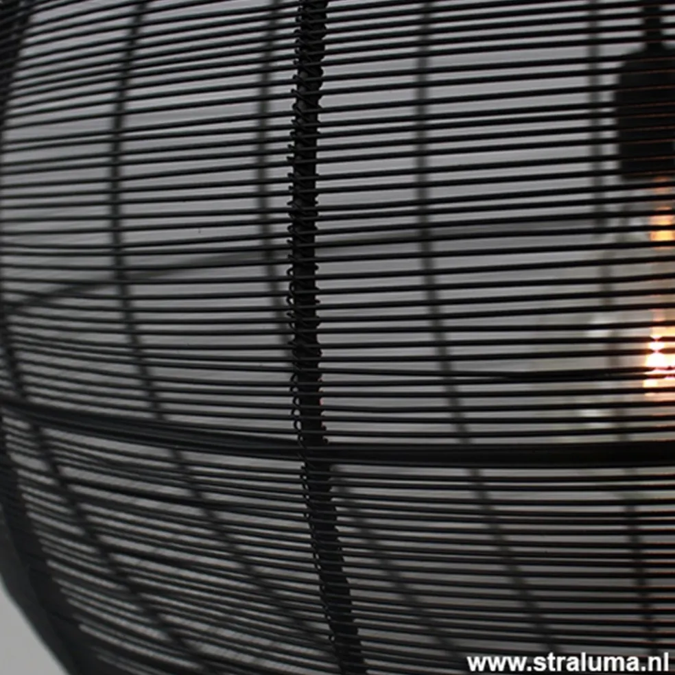 Light Living hanglamp Adrienne XL zwart