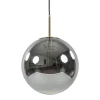 Luxe Light and Living hanglamp Medina brons met smoke glas