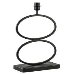 Mat zwarte lampvoet Stelius L&L