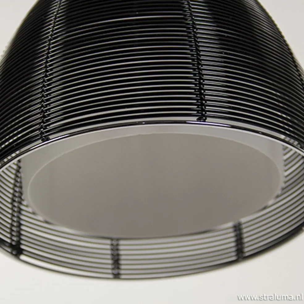 Moderne hanglamp zwart klein