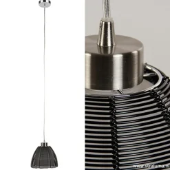 Moderne hanglamp zwart klein