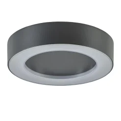 Moderne LED buitenlamp plafond/wand antraciet