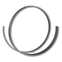 Moderne LED tafellamp zwart met dim to warm functie