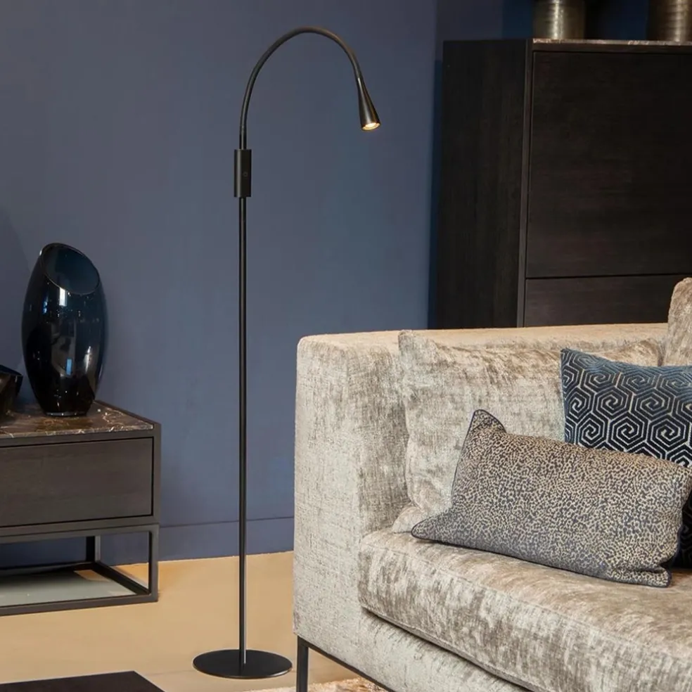 Moderne leeslamp flexibel met dimbaar LED