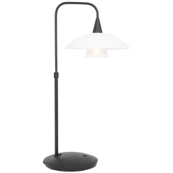 Moderne tafellamp zwart met dimbaar LED