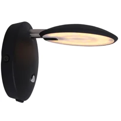 Moderne wandlamp Zenith LED zwart