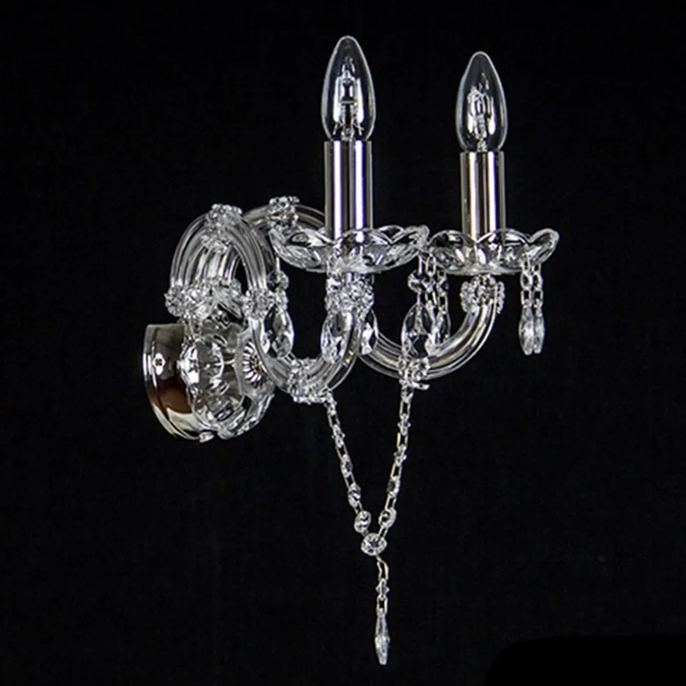 Mooie wandlamp Maria Theresa 2-lichts