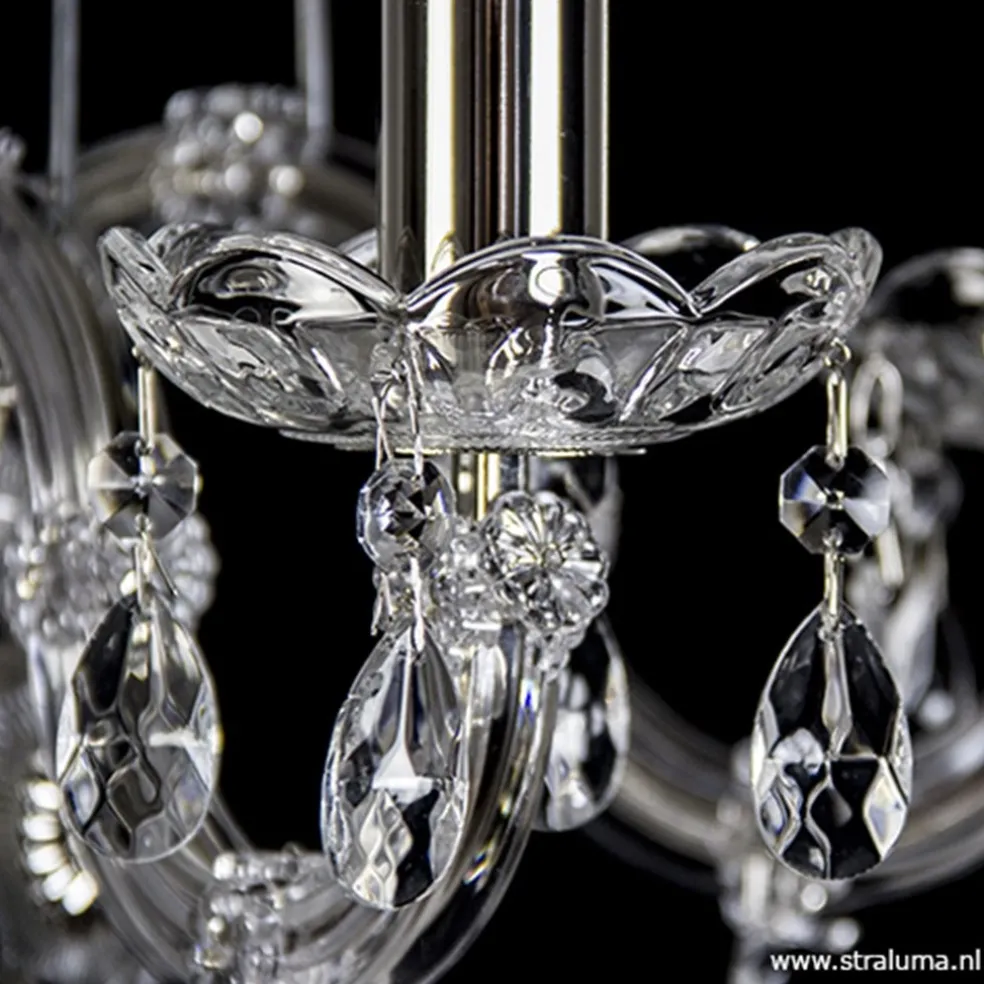 Mooie wandlamp Maria Theresa 2-lichts