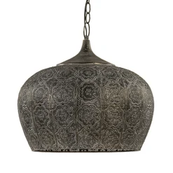 Oosterse hanglamp Emine goud/bruin