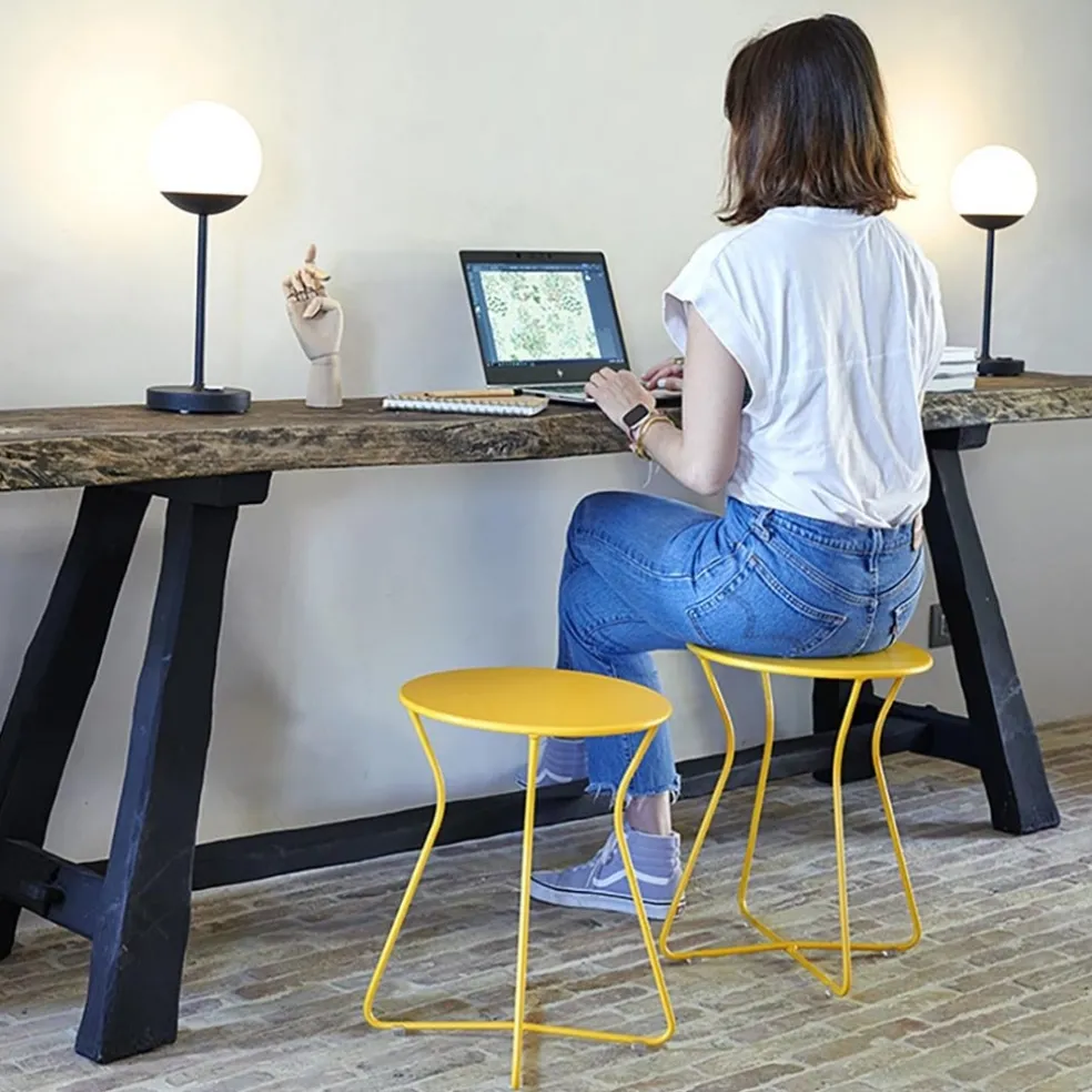 Oplaadbare buitenlamp tafel antraciet IP44