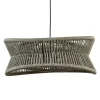 Outdoor hanglamp groot 60 cm donker beige