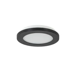 Plafondlamp Anne 17cm zwart 3-switchdim