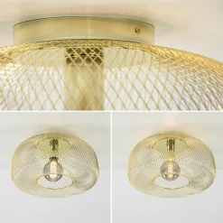 Plafondlamp Honey 40 goud
