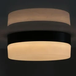 Plafondlamp Ikaro zwart 18cm 3-step dim